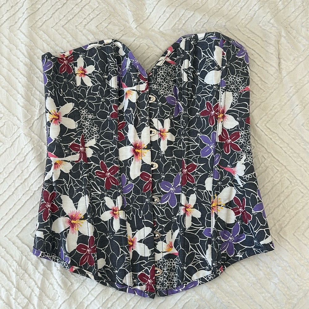 floral corset